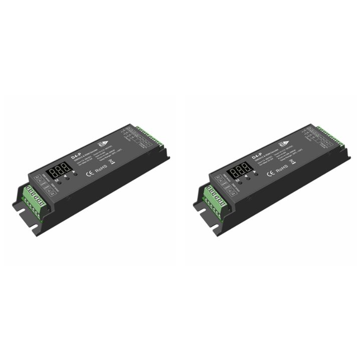 Cluellp-2X D4-P 4 Channel PWM Constant Voltage &RDM LED Decoder ...