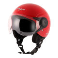 Vega Atom Red Open Face Helmet. 