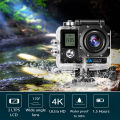 Underwater Action Camera 4K Sport Cam 16Mp Wifi 2" Lcd Dual Display 170 Wide Angle Lens 2.4G Remote Control & Hdmi Campark Act76. 