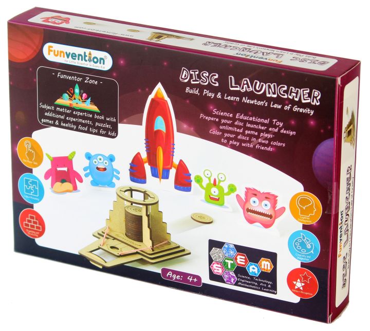Disc Launcher – Build, Play & Learn - Kids World Nepal