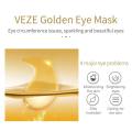Gold Moisturizing Eye Mask, Remove Dark Circle, Anti-Wrinkle Eye Zone Skin Moisturizing Care Pad Patches. 