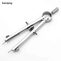 Sutuiying 1/2pcs Multifunction Bow Divider Spring Compasses Portable Engineering Compasses Drawing Tool. 