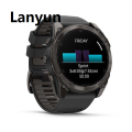 Lanyun Garmin Fenix 8 Sapphire AMOLED 51mm/47mm/43mm premium multisport 2025 GPS smartwatch with Dive Capability, Voice Features. 