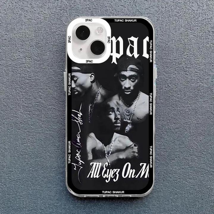 Rapper%202pac%20Singer%20Tupac%20Phone%20Case%20for%20Iphone%2011%2012%20Mini%2013%2015%20Pro%20Max%2016%2014%207%208%20Plus%20X%20XS%20XR%20Soft%20Shockproof%20Back%20Cover%20Funda%20-%20Image%202