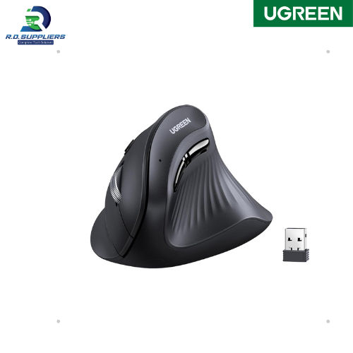UGREEN Wireless Vertical Mouse ( ( 2.4 GHz&BT ) Black | White