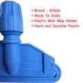 Mop / Kibble Kentucky Cotton Regular Mop  with Aluminum Handle - 110 CM / Refill - 400GM – Blue. 