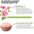 Earthgenix Body Wash Wild Rose With Pink Himalayan Rock Salt Shower Gel 500ml. 