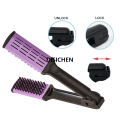 DISICHEN 1pcs Splint V-shaped Flat Comb Salon Boar Bristle Hair Brush Detangle Comb for Hair Styling Fluffy Anti-Static Home Barber Tools Affordable. 