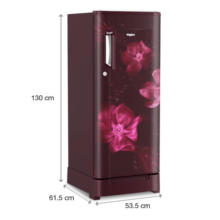 Whirlpool%20205%20IMPC%20ROY%202S%20WINE%20LINNEA%20Single%20Door%20Refrigerator%20-%20Image%204