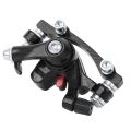 Durable Aluminum Alloy Mountain Bike Disc Brakes Front and Rear High-Performance Disc Brake Calipers Lightweight Black Bicycle Disc Brake for MTB, Mountain and Road Bikes. 