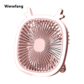 Wenefang Desk Fan Desktop Mini Cooling 3 Speed Quiet Small Table Fan for Home Office. 