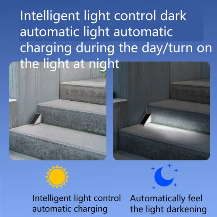1PCS%20Solar%20Stair%20Light%20Outdoor%20Home%20No%20Wiring%20Rainproof,White%20light%20-%20Image%2010
