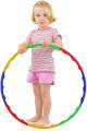 Kids Hula Hoop - Adjustable Collapsible Colourful Indoor Outdoor Fitness Gymnastic. 