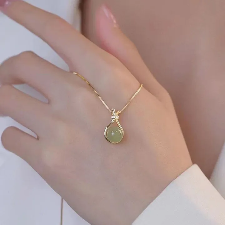 18K%20Gold%20Color%20Hetian%20Jade%20Necklace%20Metal%20Non%20Tarnish%20Fashion%20Accessories%20Jewelry%20For%C2%A0Classy%C2%A0%20-%20Image%205