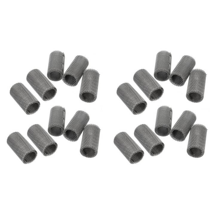 NAMUNY 20Pcs Mini Car Glow Plug Burner Strainer Air Parking Heater Stainless Steel for Airtronic Heater