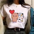 Ashunqiwen Hot Selling New Creative Design Bubu Dudu T Shirt Women Comic Designer Anime Top Girl Cute Casual Round Neck Short Sleeved Clothing. 