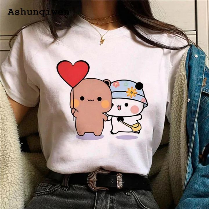 Ashunqiwen%20Hot%20Selling%20New%20Creative%20Design%20Bubu%20Dudu%20T%20Shirt%20Women%20Comic%20Designer%20Anime%20Top%20Girl%20Cute%20Casual%20Round%20Neck%20Short%20Sleeved%20Clothing%20-%20Image%206