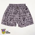 ONE HORN - Nepali Slang Printed Boxer Shorts for Men | 60*60 Thread Count | 100% Premium Cambric Cotton | Without Pocket. 