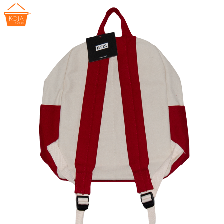 KOJA%20BTS%20Bangtan%20Boys%20BT21%20Backpack%20School%20Bag%20Unisex%20Cosplay%20Prop%20-%20Red%20TATA%20-%20Image%203