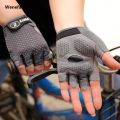 Wenefang 1Pair Kids Sport Gloves, Kids Half Finger Gloves, Kids Boys Girls Cycling Gloves for Biking Camping Fishing Outdoor Sports. 