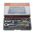 40 in 1 Screw Driver Set PCS Automobile Motorcycle Tool Box Set Socket Wrench Hardware Auto Car Repair Tools. 