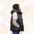 Down Half Jacket with New Pocket Design For ladies. 