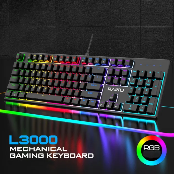 New%20104%20Keys%20RAIKU%20L3000%20Keyboard%20Silent%20RGB%20Backlit%20Gaming%20Mechanical%20Keyboard%20Mechanical%20Keys%20With%20Knob%20Wired%20Keyboard%20Office%20-%20Image%209