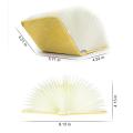 Awesome Led Usb Rechargeable Folding Book Light Lamp. 