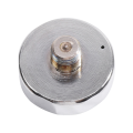 1 PCS 1/8NPT Thread Back Axial Connection Gas Pressure Gauge 33mm 6000Psi/400Bar. 