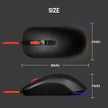 Fantech G13 Rhasta Ii Gaming Mouse | RGB Light 2400dpi Gaming Mouse. 