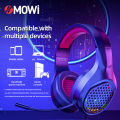 Plextone Xmowi R1 Rgb Lighting Wired Gaming Headset 200Mm Cable Length Adjustable Omnidirectional Volume And Microphone. 