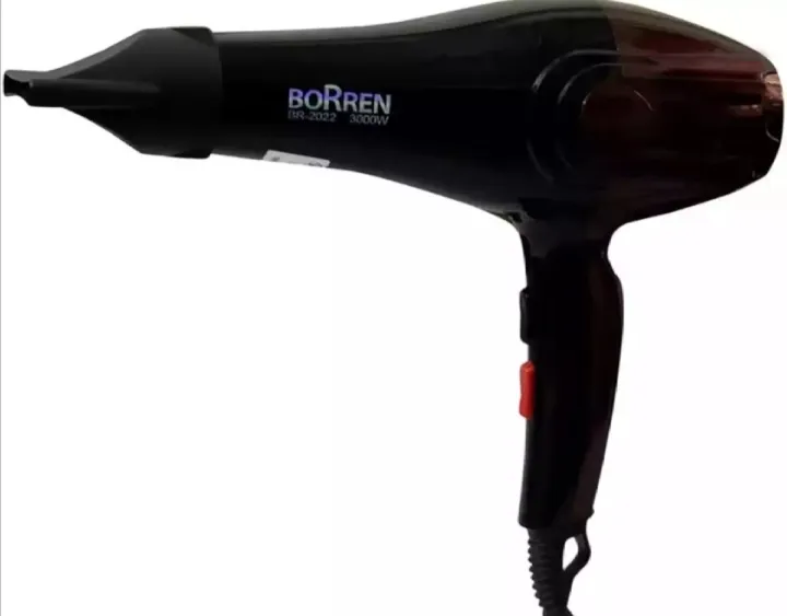 BORREN%20Professional%203000W%20Tourmaline%20Ceramic%20Hair%20Dryer%20with%202%20Speed%20Settings%20and%203%20Heat%20Settings,%20Portable%20Travel%20Hair%20Dryer%20with%20Fast%20Heat-Up,%20Lightweight,%20and%20Foldable%20Design%20-%20Image%208