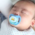 Baby Pacifier Ultra Light Soft Silicone Nipple, Orthodontic Design, BPA Free For Babies. 