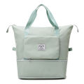 Waterproof Oxford Travel Tote Bag For Women Large Capacity Carry On Luggage Shoulder Hand Bag With Wet Pocket. 
