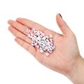 100Pcs Mixed Letter Acrylic Beads Flat Round Alphabet Charms Beads For Bracelet Necklace Jewelry Making. 