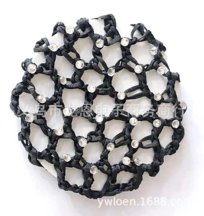 Dance%20Professional%20Hotel%20Staff%20Invisible%20Handmade%20Crochet%20Cap%20Nurse%20Flight%20Attendant%20Hair%20Net%20Bun%20-%20Image%208