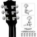 Guitar Tuning Pegs Set | Closed Tuner Machine Heads For Acoustic, Bass Guitar | Guitar Tuning Keys | 3L & 3R. 
