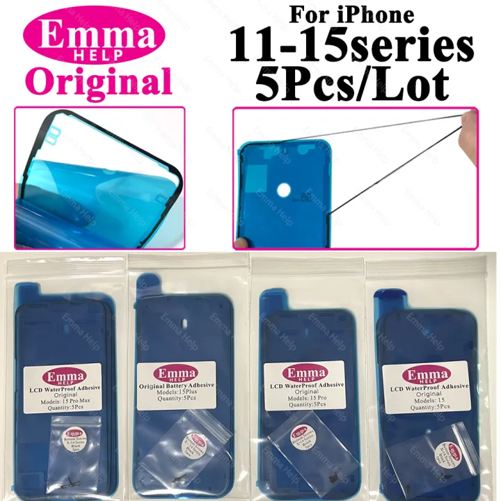 5Pcs%20Waterproof%20Sticker%20for%20iPhone%2013%2012%2011%20Pro%20Max%2014Plus%203M%20Adhesive%20LCD%20Screen%20Frame%20Seal%20Repair%20Adhesive%20iphone%20Acccessories%20-%20Image%202