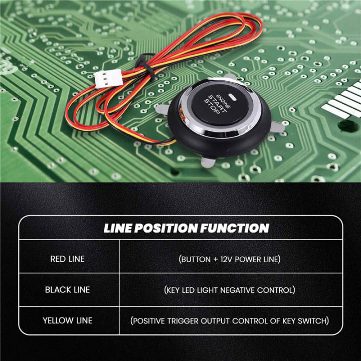 (COKP)%20Universal%20Car%20Keyless%20Remote%20Start/Stop%20Entry%20Push%20Button%20Car%20Part%20-%20Image%203