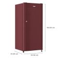 Whirlpool 185 Liter 200 Genius CLS  Plus 1S Wine Single Door Refrigerator. 
