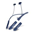 Bullet Series BT Neckband with Dual Battery Backup, Fast Charging Up to 100 Hrs Playtime, Real Stereo Sound & High Bass, Removable Battery. 