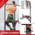 Spn'S Dip Station For Home Indoor Gym, Power Tower,  Adjustable Pull-Up Bar Multi-Functional Training Equipment With Adjustable Height. 