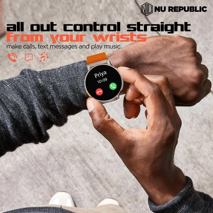 Nu%20Republic%20Creed%20Max%20with%201.43"%20HD%20IPS%20Display%20%7C%20Bluetooth%20Calling%20Round%20Dial%20Smart%20Watch%20%7C%20Health%20Monitor%20&%20AI%20Voice%20Assistant%20with%20One%20Extra%20Strap%20-%20Image%207