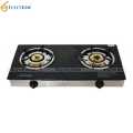 Electron 2 Burner Glass Top Automatic Gas Stove. 