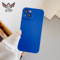 Phone Back Shell Anti-fall Shock-proof Ultra-thin TPU Solid Color Phone Case for iPhone 13 Mini/13/13 Pro/13 Pro Max. 