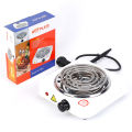 1000W Single Burner Electric Hot Plate Stove, Stainless Steel Portable Cooking Solution. 