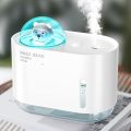 Air Humidifiers for Bedroom | 300ml Space Bear Cold Fog Humidifier Silent Ultrasonic Humidifier for Bedroom and The Large Room. 