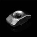 fasdaga 300 Pcs M5 Hammer Nut Carbon Steel Aluminum Connector T Fastener Sliding Nut. 