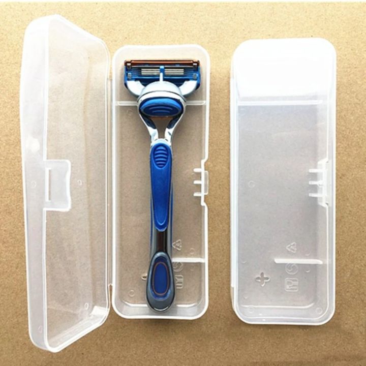 Universal Transparent Men's Razor Case Plastic Travel Shaving Machine ...