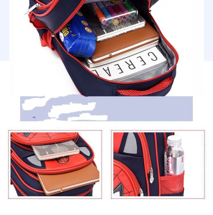 Spider-Man%203D%20Children%20School%20Bag%20For%20Boys%20School%20Backpack%20Suitable%20For%20Class%201%20to%206%20-School%20Bags%20%7C%20Backpacks%20%7C%20-%20Image%203